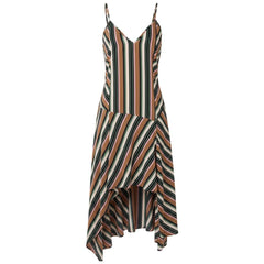Trussardi Jeans Brown Viscose Women Dress