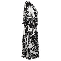 Trussardi Jeans Black Polyester Women Dress