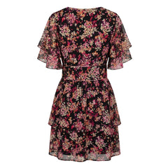 Trussardi Jeans Black Polyester Women Dress