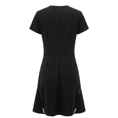 Trussardi Jeans Black Polyester Women's Dress