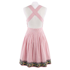 Trussardi Jeans Pink Cotton Women Dress