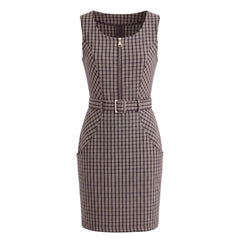Trussardi Jeans Black Cotton Women Dress