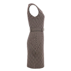 Trussardi Jeans Black Cotton Women Dress