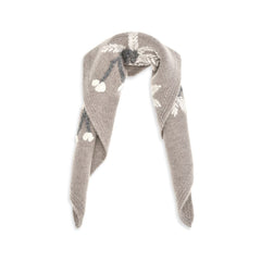 P.A.R.O.S.H. Beige Wool Oves Aries Scarf