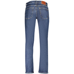 Hugo Boss Blue Cotton Men's Jeans