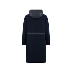 Herno Blue Cotton Coat