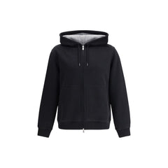 Brunello Cucinelli Black Cotton Sweatshirt