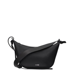 Jil Sander Black Leather Shoulder Bag
