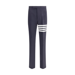 Thom Browne Blue Wool Oves Aries Pants