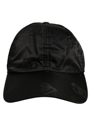Dolce & Gabbana Men Black DG Monogram Baseball Capello Hat
