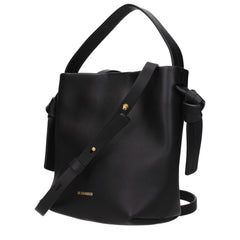 Jil Sander Black Leather Handbag