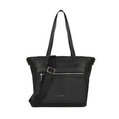 MIRIADE Black Polyethylene Shoulder Bag