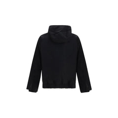 Sacai Black Wool Oves Aries Sweatshirt