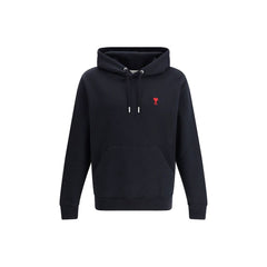 Ami Paris Black Cotton Sweatshirt