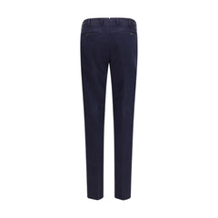 PT Torino Blue Elastane Casual Pants