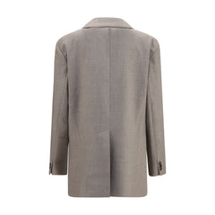 P.A.R.O.S.H. Beige Wool Oves Aries Blazer