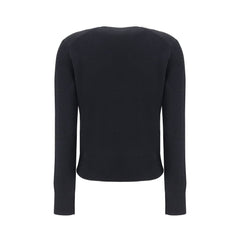 Ami Paris Black Wool Oves Aries Sweatshirt