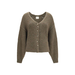 Khaite Bicolor Cashmere Cardigan