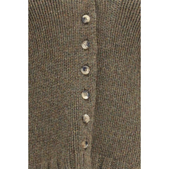 Khaite Bicolor Cashmere Cardigan
