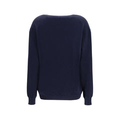 Malo Blue Cashmere Sweater