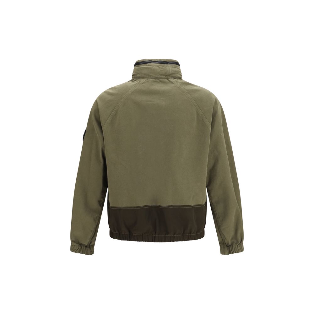 Stone Island Bicolor Cotton Shell Jacket