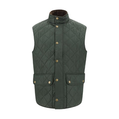 Barbour Green Polyamide Sleeveless Jacket