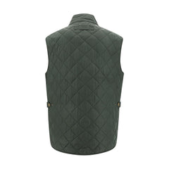 Barbour Green Polyamide Sleeveless Jacket