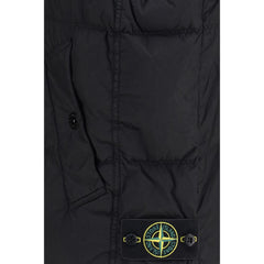 Stone Island Black Goose Down Sleeveless Jacket
