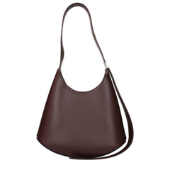 Jil Sander Red Leather Shoulder Bag