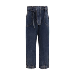 Giorgio Armani Blue Cotton Jeans Denim