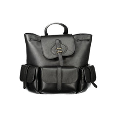 Coccinelle Nero Leather Women's Backpack