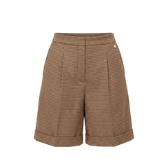 Trussardi Jeans Brown Viscose Women Shorts