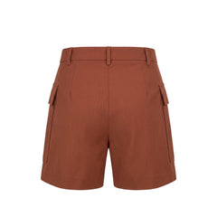 Trussardi Jeans Brown Viscose Women Shorts
