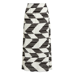 Trussardi Jeans White Polyester Women Skirt