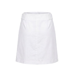 Trussardi Jeans White Viscose Women Skirt