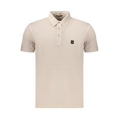 Refrigiwear Beige Cotton Men's Polo Shirt