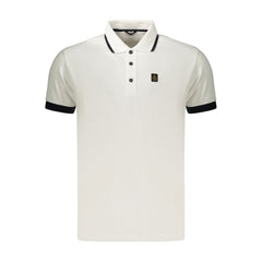 Refrigiwear White Cotton Men's Polo