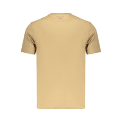 Refrigiwear Brown Cotton Men's T-Shirt