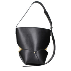 Jil Sander Black Leather Crossbody Bag