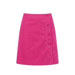 Trussardi Jeans Pink Cotton Women Skirt