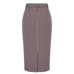 Trussardi Jeans Black Cotton Women Skirt