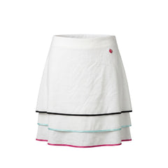 Trussardi Jeans White Viscose Women Skirt