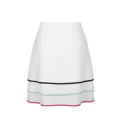 Trussardi Jeans White Viscose Women Skirt