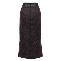 Trussardi Black Wool Women Skirt