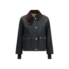 Barbour Bicolor Cotton Shell Jacket