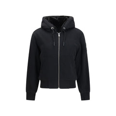 Moose Knuckles Black Cotton Sweatshirt