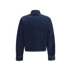 Prada Blue Cotton Denim Jacket