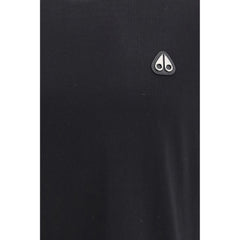 Moose Knuckles Black Cotton T-Shirt