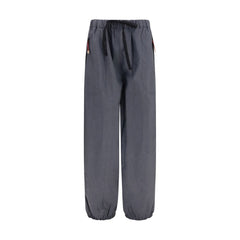 Prada Gray Wool Oves Aries Casual Pants