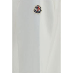 Moncler White Cotton Sweatshirt